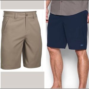 2 under armour ‘fish- hunter’ shorts ⭐️ never worn